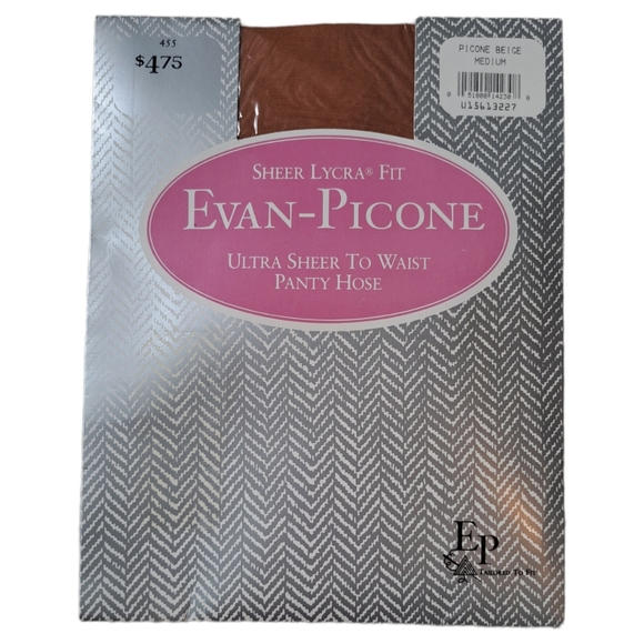 Evan Picone Other - Evan Picone Vintage sheer to waist beige panty hose in size M